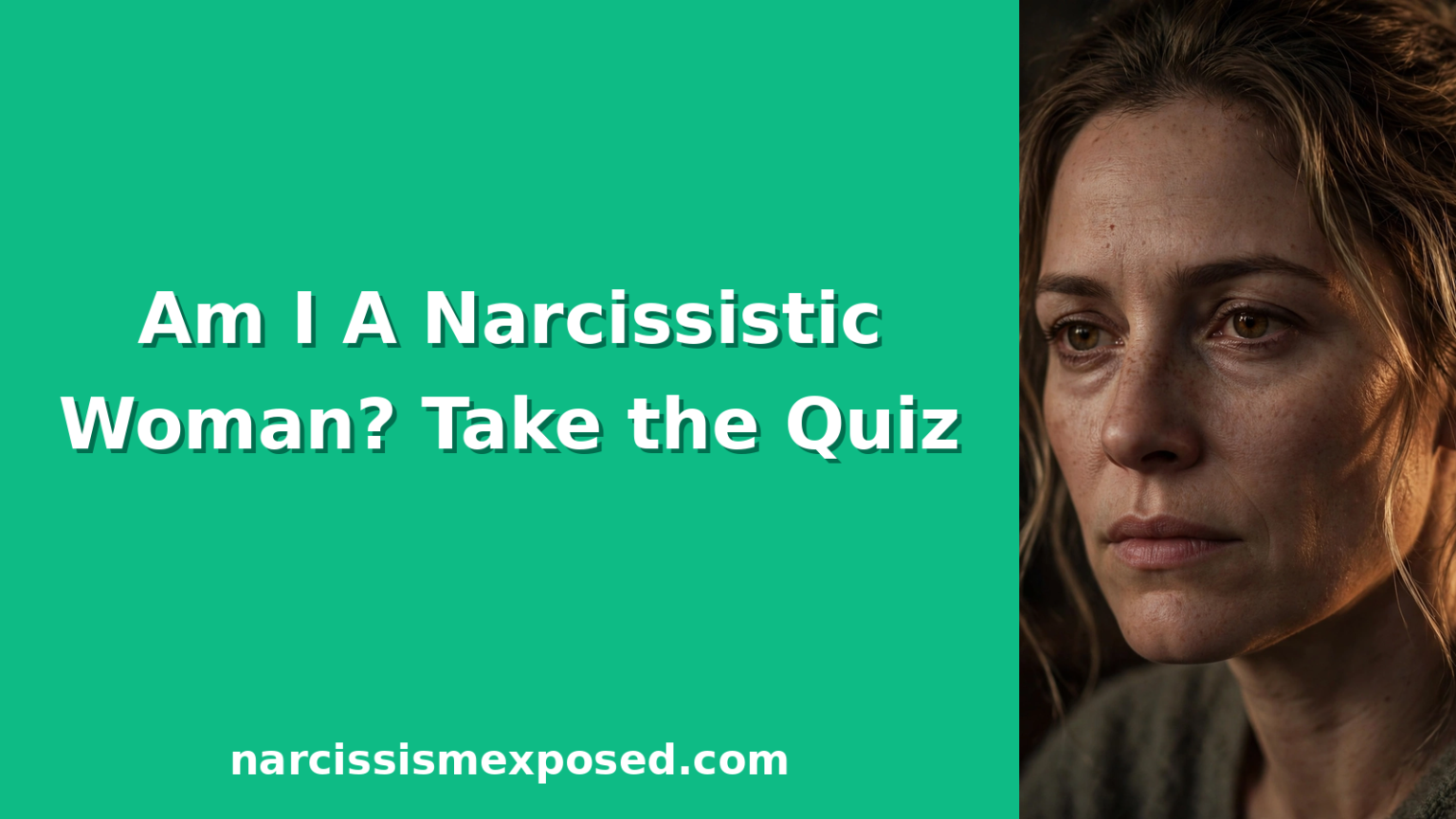 Am I a Narcissistic Woman quiz featured image