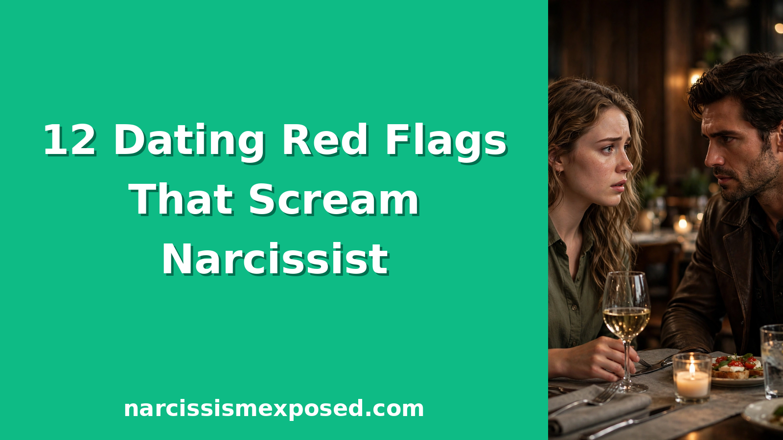 12 dating red flags that scream narcissist featured image