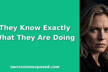 Illustrated guide: does a narcissist know what they are doing