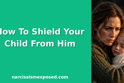Protective mother holding her daughter close, a guide on how to protect your child from a narcissistic father