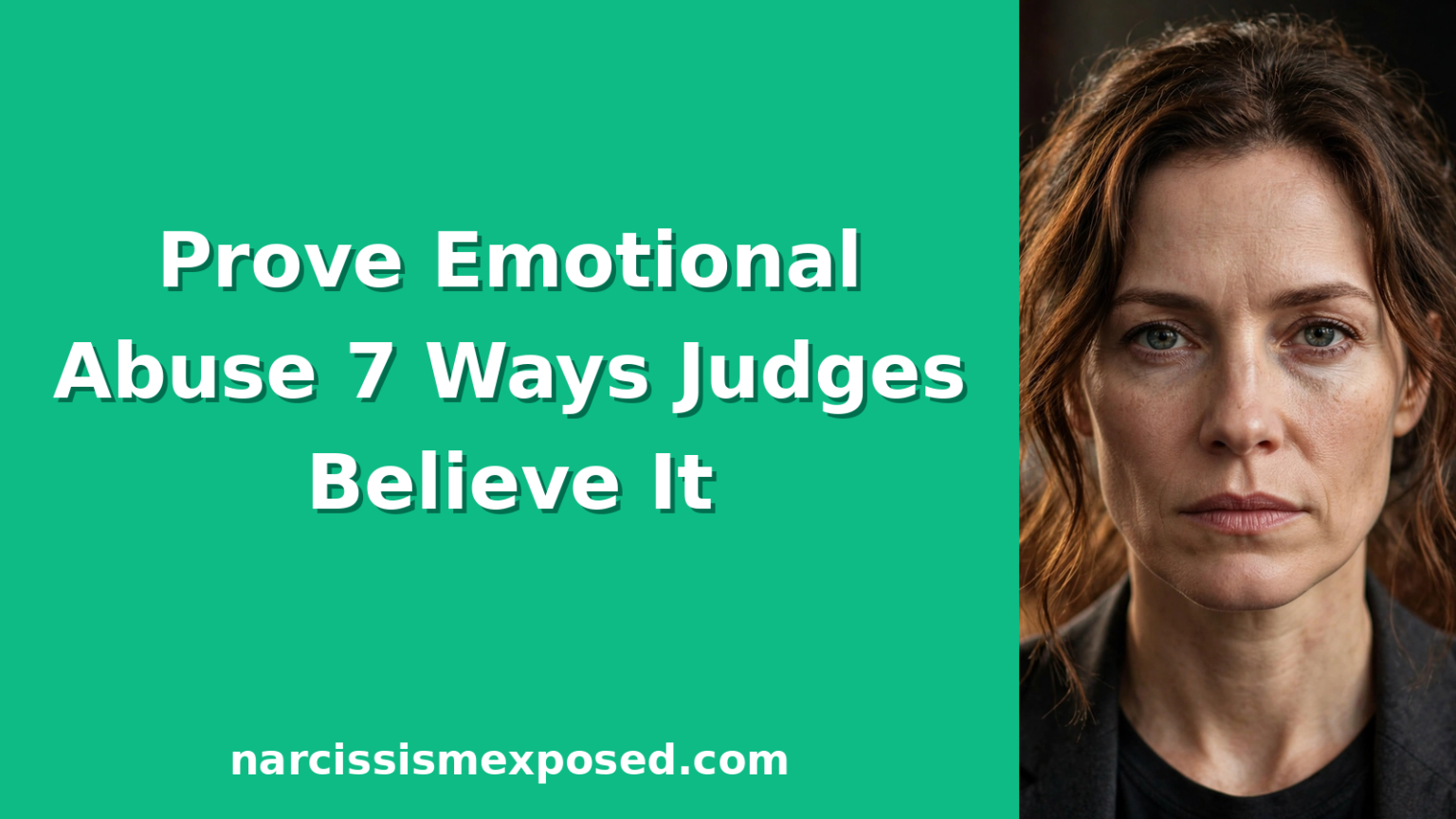 How to prove emotional abuse in court: a survivor with quiet resolve, documenting evidence for a custody and divorce battle