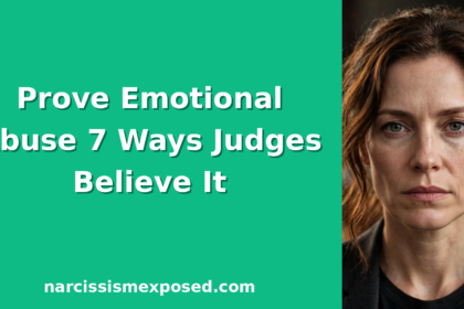 How to prove emotional abuse in court: a survivor with quiet resolve, documenting evidence for a custody and divorce battle