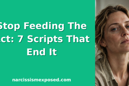 How to respond to a narcissist playing victim with calm word for word scripts