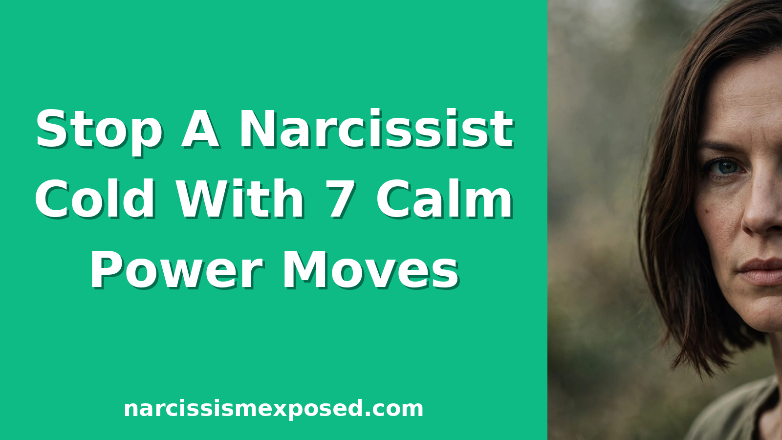 How to stop a narcissist in his tracks with calm boundary setting