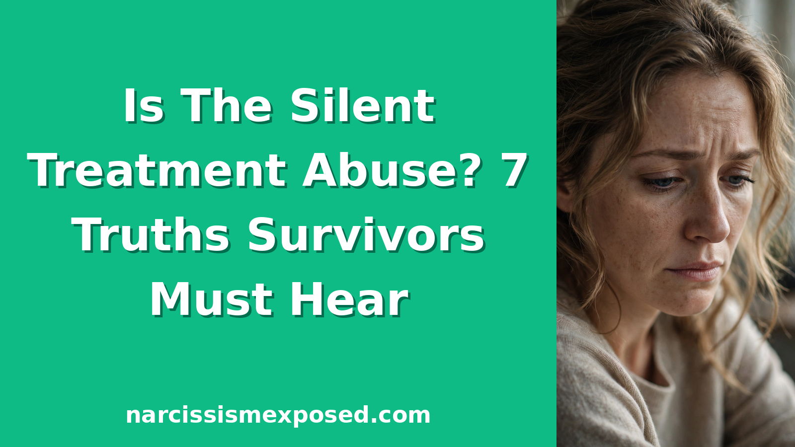 Is the silent treatment a form of abuse: signs it is emotional abuse and how to respond