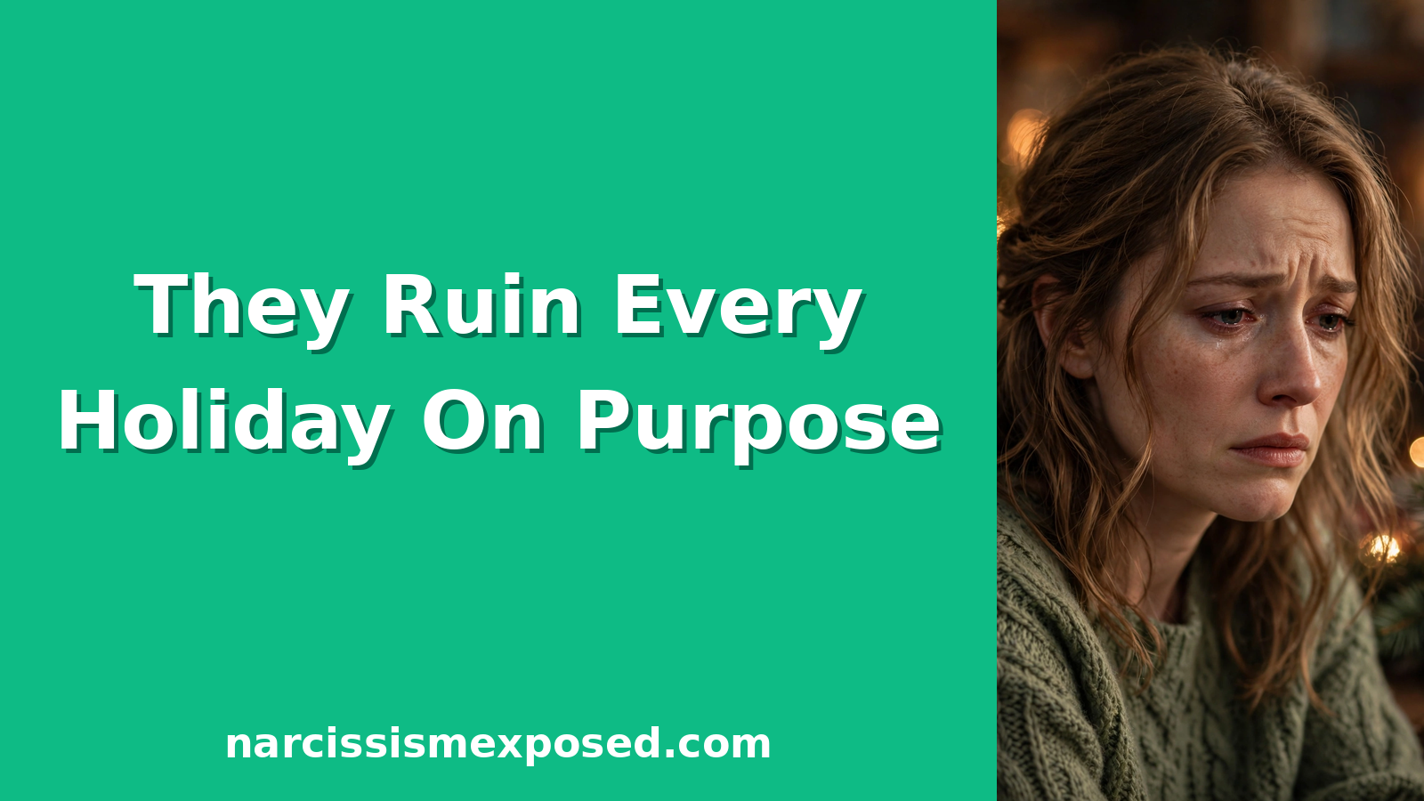 Why Do Narcissists Ruin Holidays, 7 Reasons They Do It