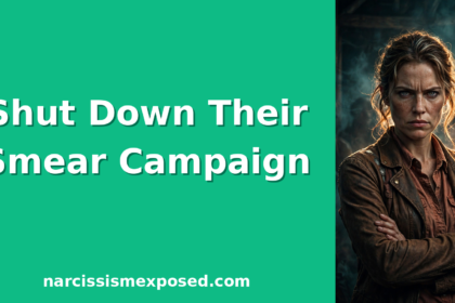 How To Shut Down A Narcissist Smear Campaign, 8 Moves featured image